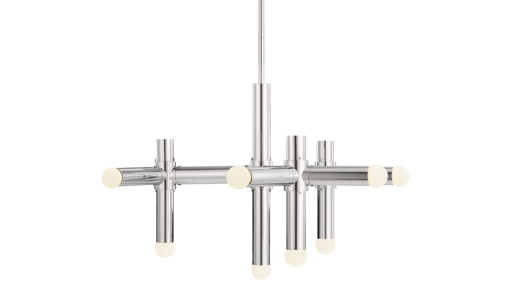 ModaModa - Moda Chandelier, Chrome