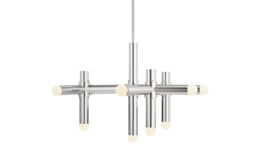 ModaModa - Moda Chandelier, Chrome