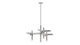 Moda - Moda - Moda Chandelier, Chrome - Image 6