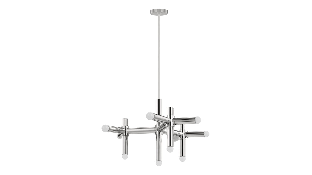ModaModa - Moda Chandelier, Chrome