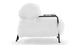 Brussels - Brussels - Brussels Lounge Chair, White Mongolian Wool - Image 3