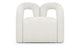Deux - Deux - Deux Lounge Chair, White Boucle - Image 1