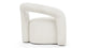 Deux - Deux - Deux Lounge Chair, White Boucle - Image 3