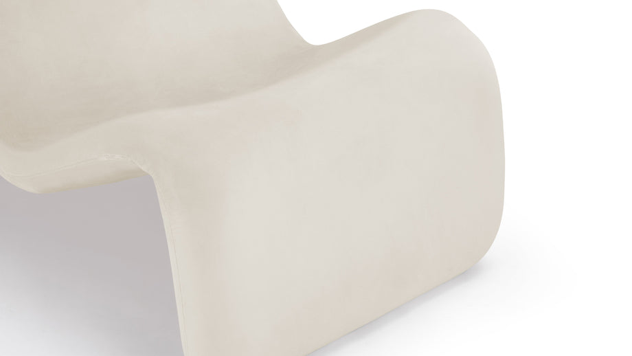EtceteraEtcetera - Etcetera Lounge Chair, Champagne Velvet