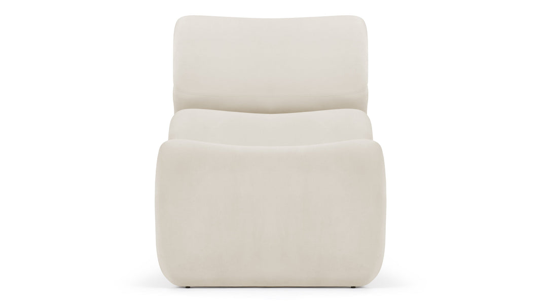 EtceteraEtcetera - Etcetera Lounge Chair, Champagne Velvet