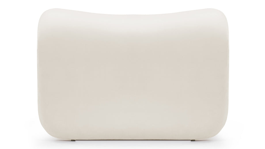 EtceteraEtcetera - Etcetera Ottoman, Champagne Velvet