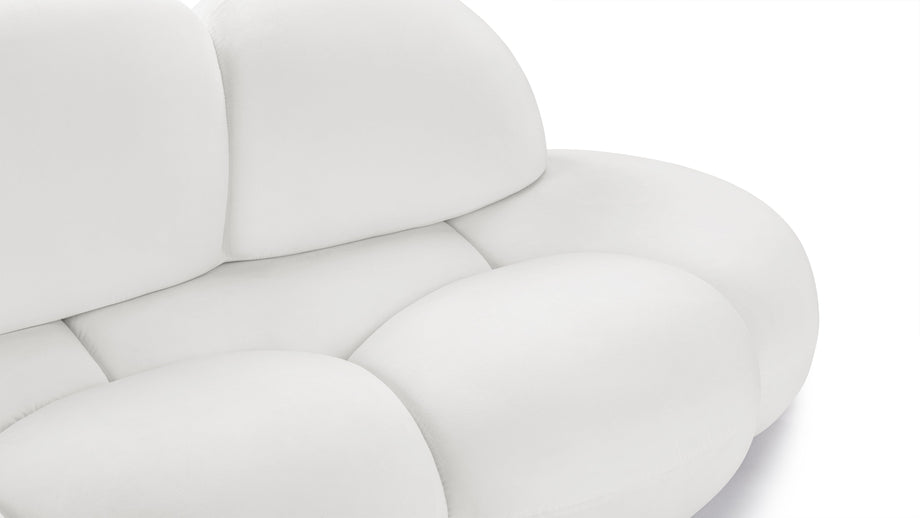 Cloud NineCloud Nine - Cloud Nine Sofa, White Velvet