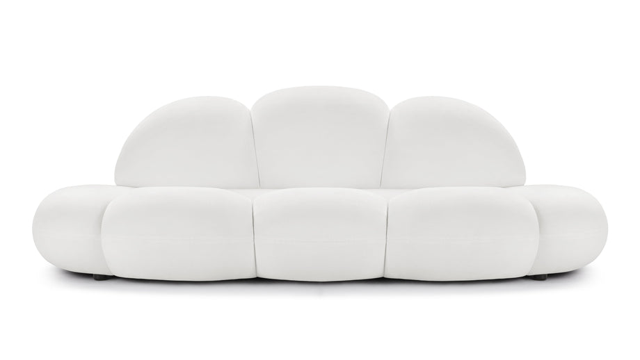 Cloud NineCloud Nine - Cloud Nine Sofa, White Velvet