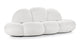Cloud Nine - Cloud Nine - Cloud Nine Sofa, White Velvet - Image 2