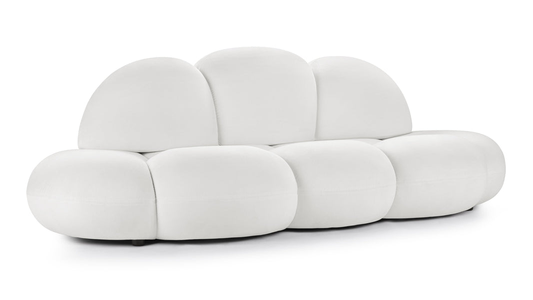 Cloud NineCloud Nine - Cloud Nine Sofa, White Velvet
