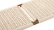 Emerson - Emerson - Emerson Bobbin Bench, Natural Cord and Walnut - Image 5