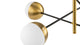 Aurore - Aurore - Aurore Chandelier, Brass - Image 8