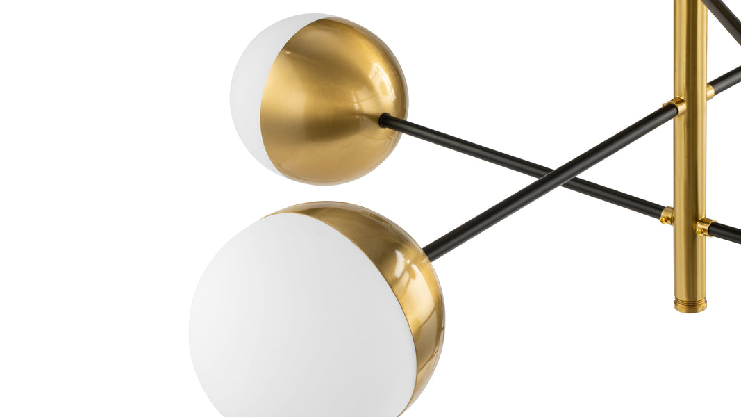 AuroreAurore - Aurore Chandelier, Brass