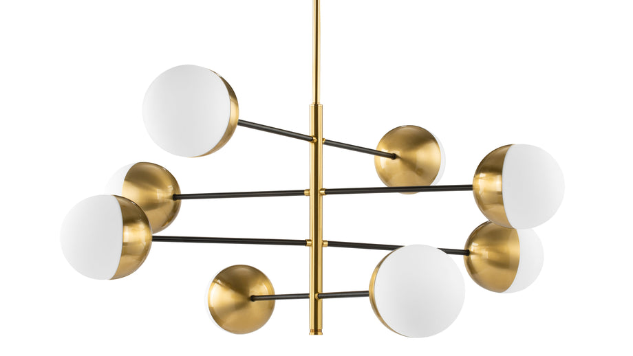 AuroreAurore - Aurore Chandelier, Brass
