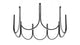 Lagom - Lagom - Lagom Chandelier, Black - Image 4