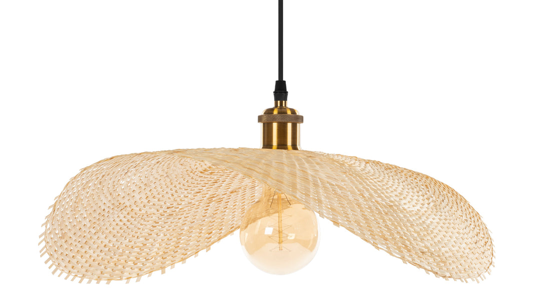 OskuOsku - Osku Ceiling Light, Small, Natural Rattan