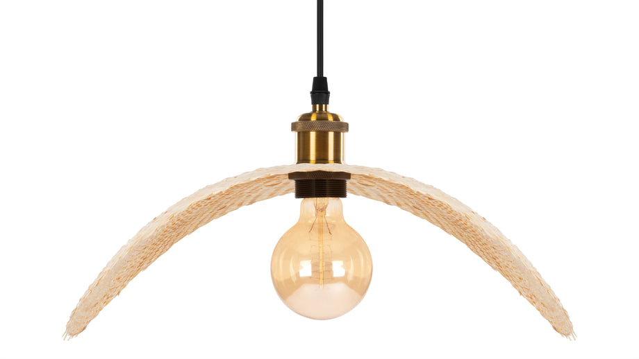OskuOsku - Osku Ceiling Light, Small, Natural Rattan