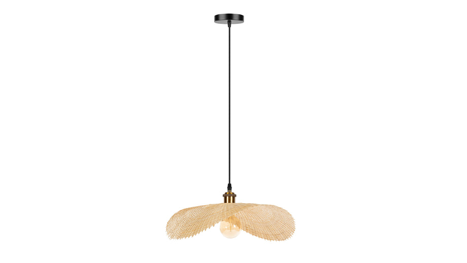OskuOsku - Osku Ceiling Light, Small, Natural Rattan