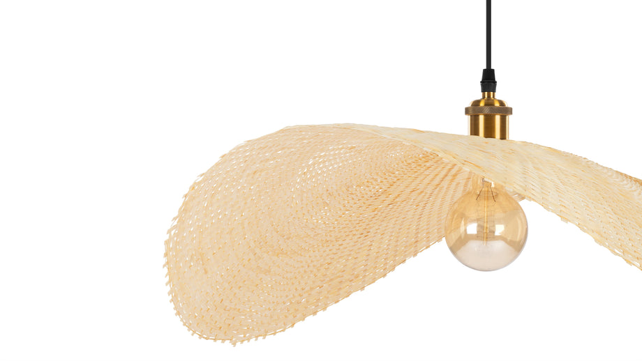 OskuOsku - Osku Ceiling Light, Large, Natural Rattan