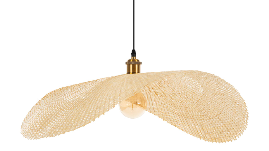 OskuOsku - Osku Ceiling Light, Large, Natural Rattan