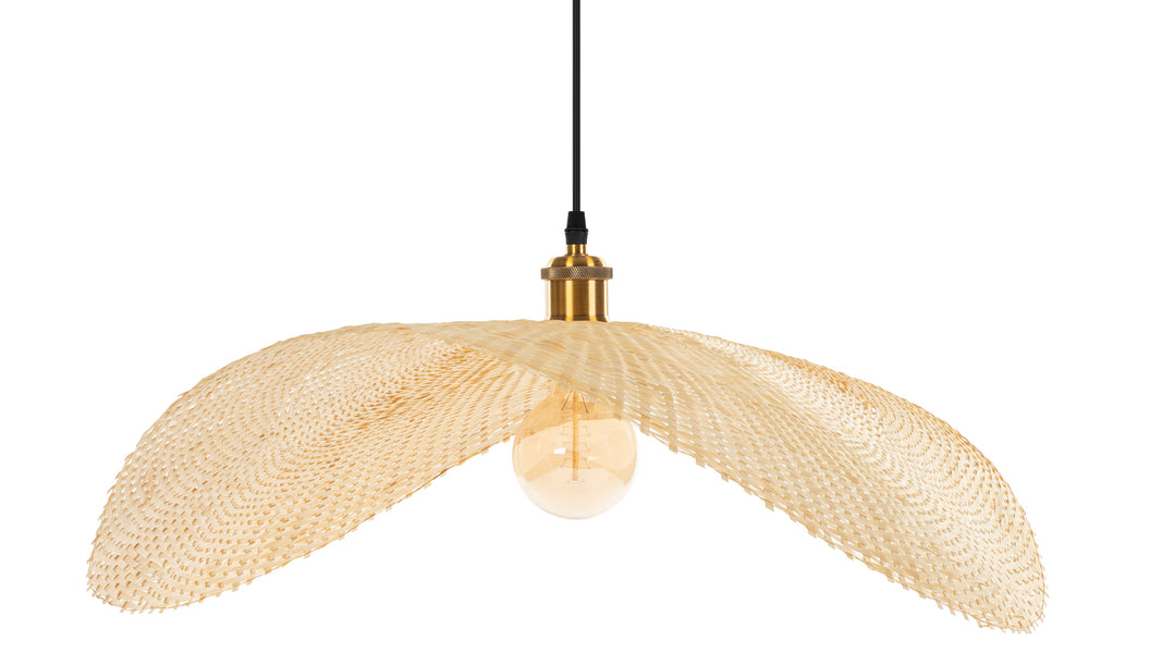 OskuOsku - Osku Ceiling Light, Large, Natural Rattan