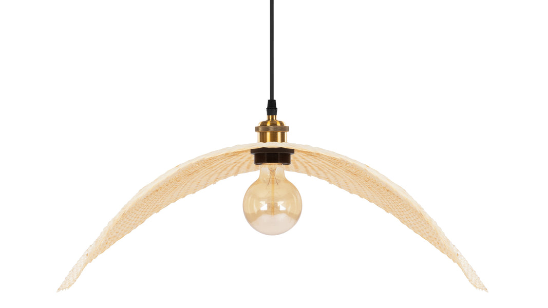 OskuOsku - Osku Ceiling Light, Large, Natural Rattan