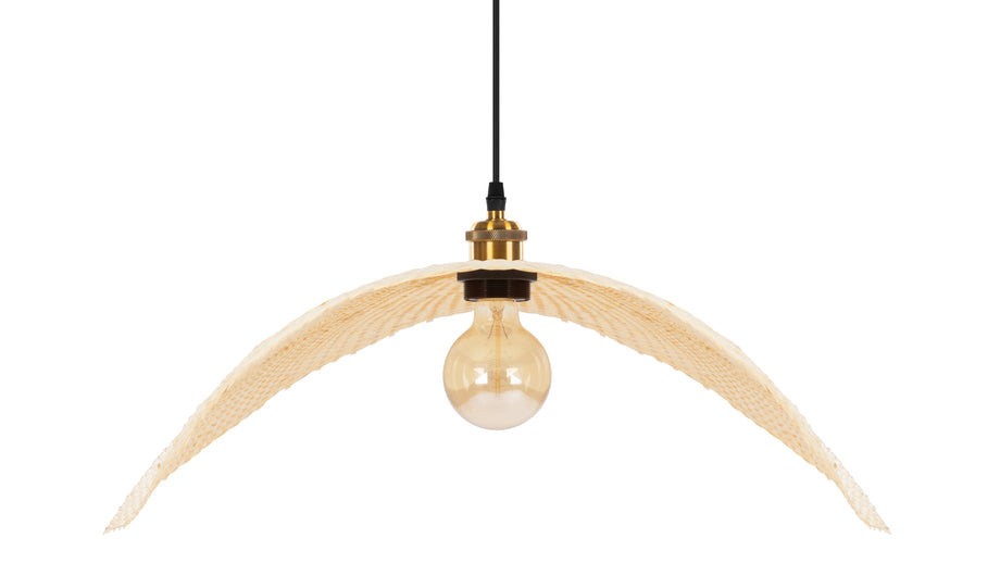 OskuOsku - Osku Ceiling Light, Large, Natural Rattan