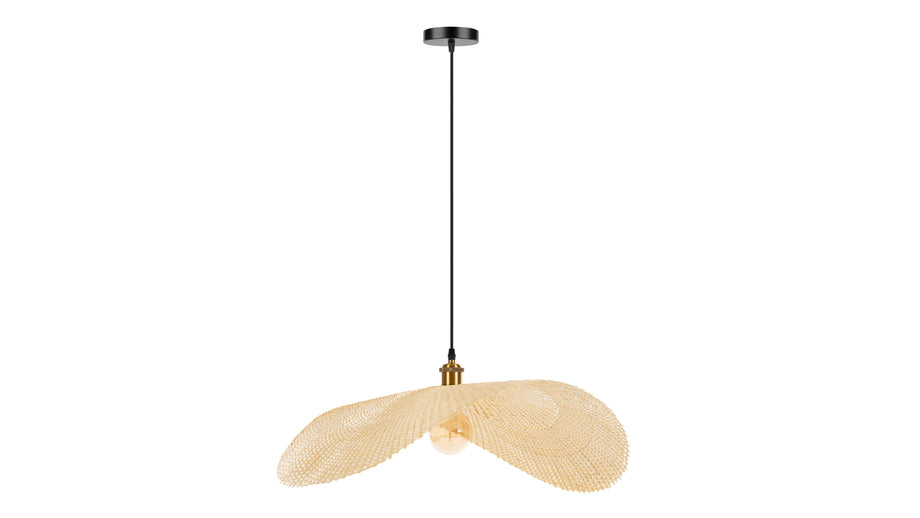 OskuOsku - Osku Ceiling Light, Large, Natural Rattan