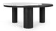 Lugo - Lugo - Lugo Coffee Table, Black and Calacatta Marble - Image 4