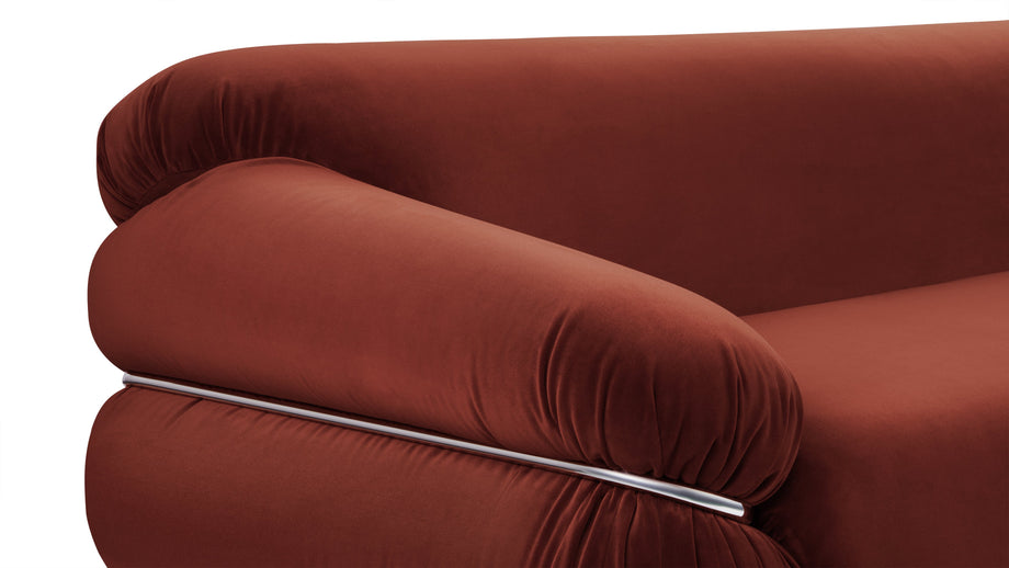 SesannBurgundy Luxe Velvet