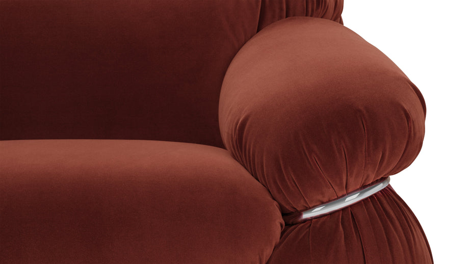 SesannBurgundy Luxe Velvet