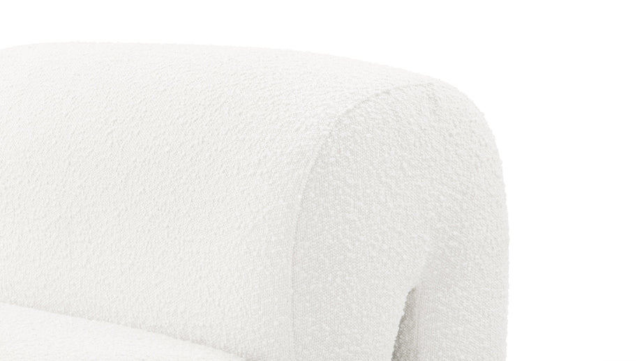 CarloCarlo - Carlo Lounge Chair, White Boucle