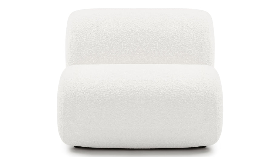 CarloCarlo - Carlo Lounge Chair, White Boucle