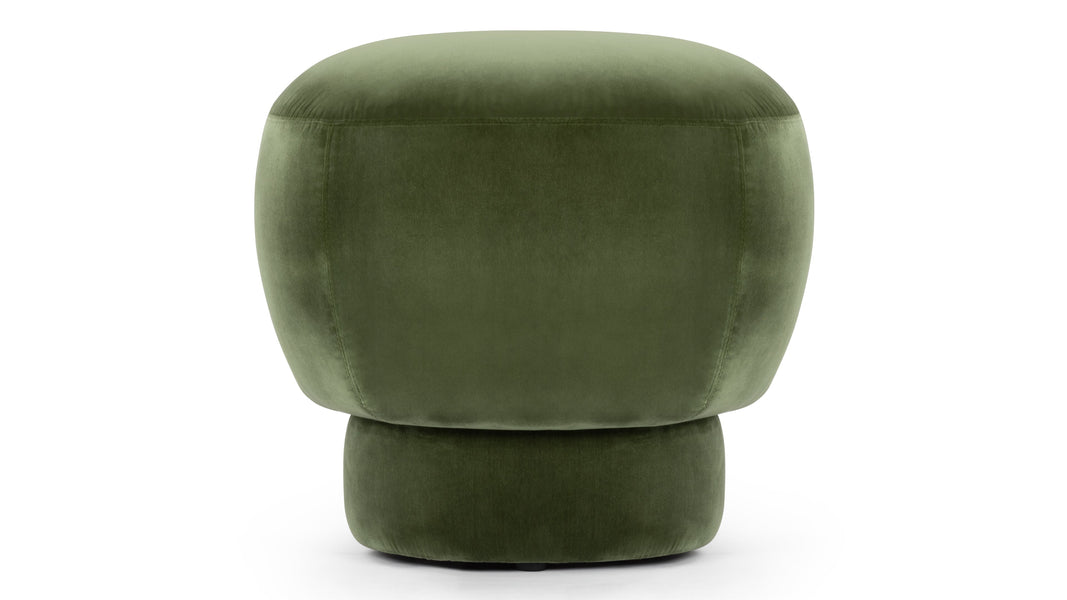NinoNino - Nino Ottoman, Olive Green Velvet