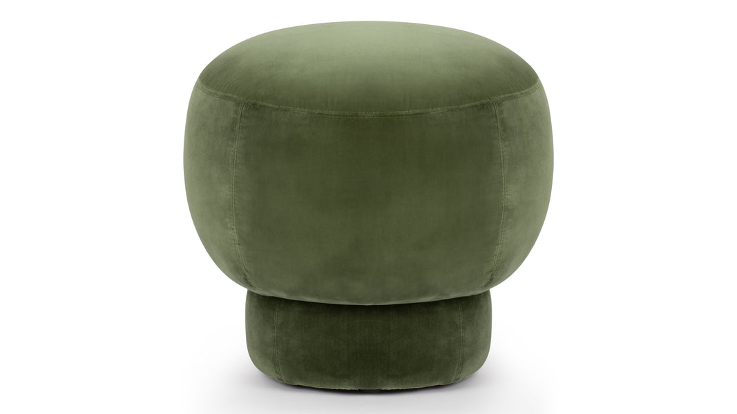 NinoNino - Nino Ottoman, Olive Green Velvet