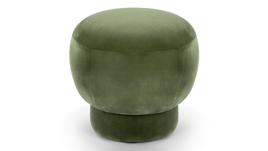 NinoNino - Nino Ottoman, Olive Green Velvet