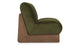 Nala - Nala - Nala Lounge Chair, Olive Green Velvet - Image 3
