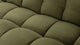 Stan - Stan - Stan Three Seater Sofa, Olive Green Velvet - Image 6