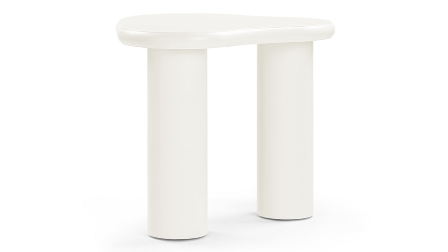 AveryAvery - Avery Side Table, Ivory Lacquer