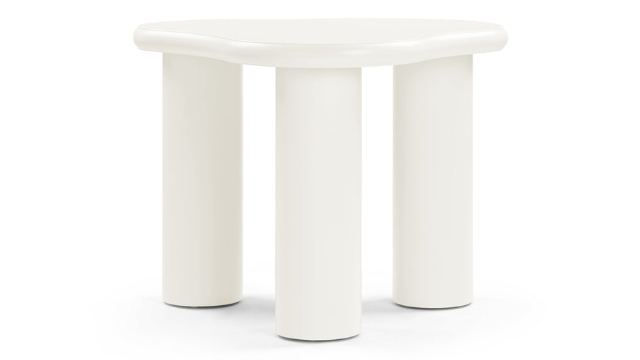 AveryAvery - Avery Side Table, Ivory Lacquer