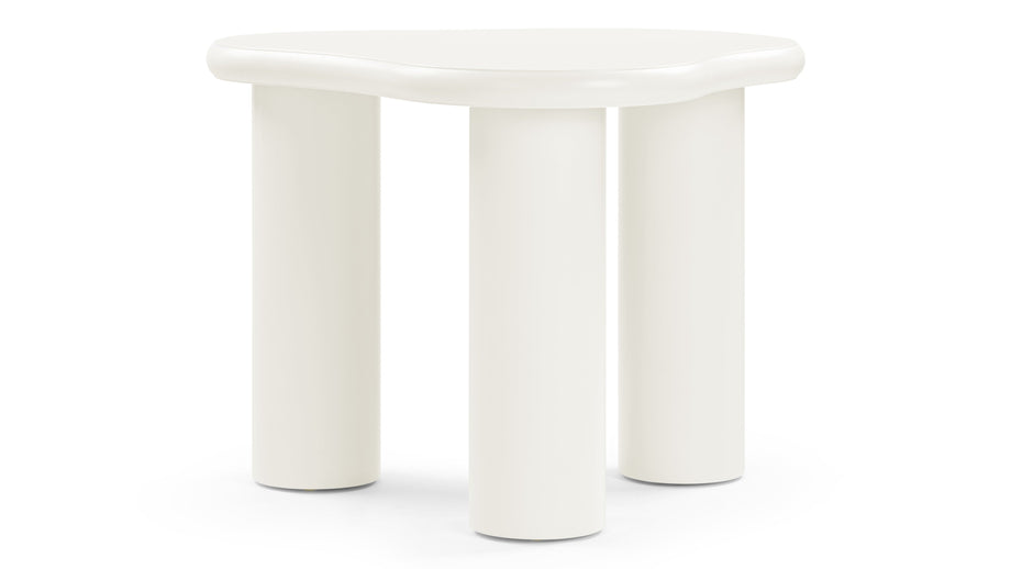 AveryAvery - Avery Side Table, Ivory Lacquer