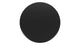 Pascal - Pascal - Pascal Round Coffee Table, Low, Black - Image 4