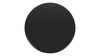 Pascal - Pascal - Pascal Round Coffee Table, Low, Black - Image 4