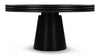 Pascal - Pascal - Pascal Round Dining Table, Black, 59in - Image 2