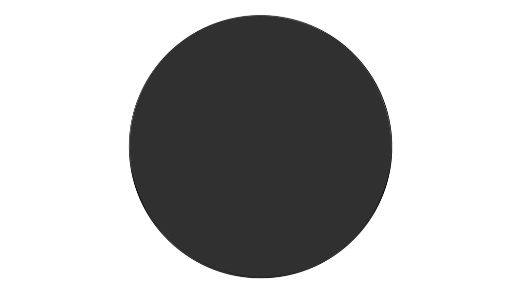 PascalPascal - Pascal Round Dining Table, Black, 59in