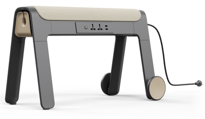 LinForm Collaboration Low Bench by Quell Design – shown on a clean white background, this modern minimalist bench features a sleek, linear silhouette designed for collaborative environments. Upholstered in durable fabric with a sturdy, low-profile frame, the bench combines comfort, balance, and refined simplicity, making it ideal for open-plan offices, lounges, and contemporary waiting areas.