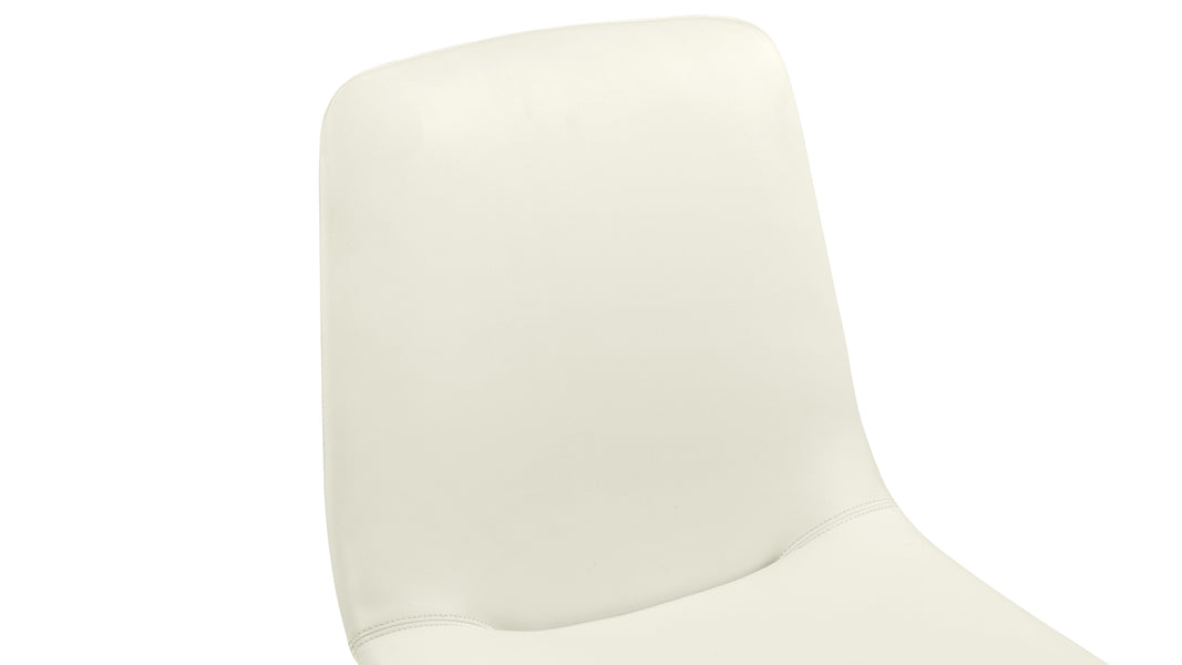 LeBlancEggshell Vegan Leather and Natural Ash