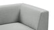 Acqua - Acqua - Acqua Outdoor Sectional Module, Chaise, Left Arm, Dove Gray Performance Weave - Image 6