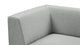 Acqua - Acqua - Acqua Outdoor Sectional Module, Chaise, Right Arm, Dove Gray Performance Weave - Image 6