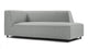 Acqua - Acqua - Acqua Outdoor Sectional Module, Chaise, Right Arm, Dove Gray Performance Weave - Image 3